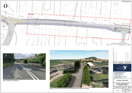 Map o Lwybr Abergwili 5