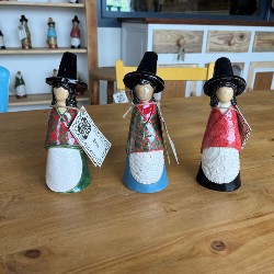 Image of tartan Welsh ladies