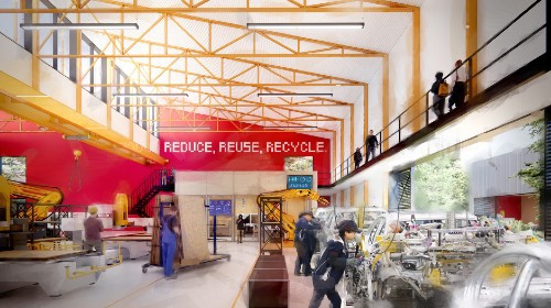 Recycling plant